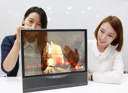 LG Display показала гибкий и прозрачный 18-дюймовые дисплеи OLED